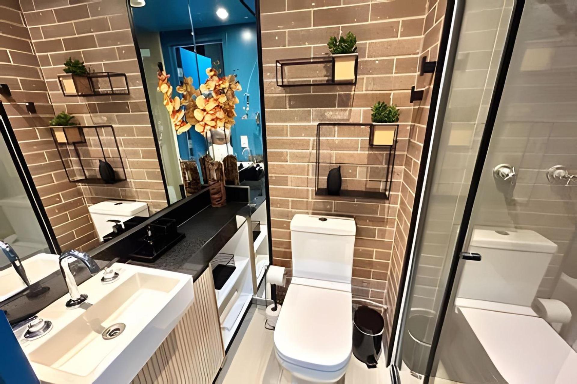 Studio/Moderno/200 M Allianz/Piscina/Wifi/Vaga Сао Паоло Екстериор снимка
